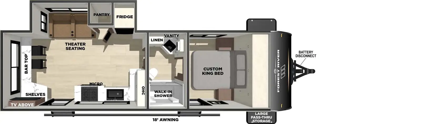 2400RB Floorplan Image